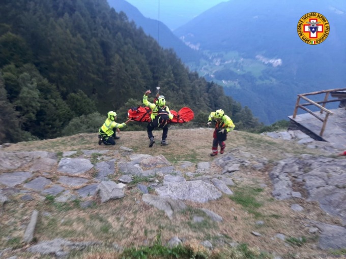 Tre interventi per il soccorso alpino nel Lecchese