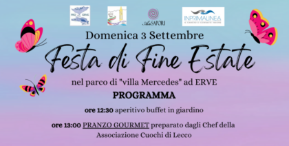 Un aiuto per il dipartimento oncologico dell’ospedale di Merate: la “Festa di fine estate” di Erve porta in campo la solidarietà