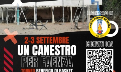 Torneo benefico di basket per le zone alluvionate dell'Emilia Romagna