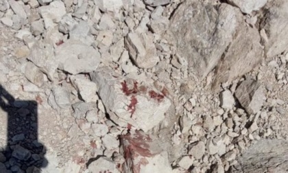 Intervento in Grignetta, caduti dei massi sul sentiero Cermenati a quota 2100 metri IL VIDEO