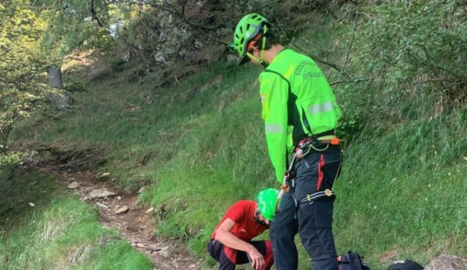 Incidente all’alpe Giumello, soccorsa una donna di 69 anni IL VIDEO