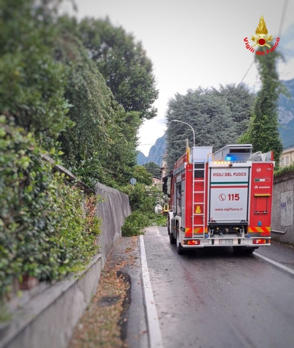 Maltempo: danni nella zona nord della provincia di Lecco