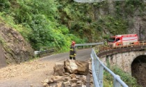 Le provinciali 62 e 72 restano chiuse dopo le frane