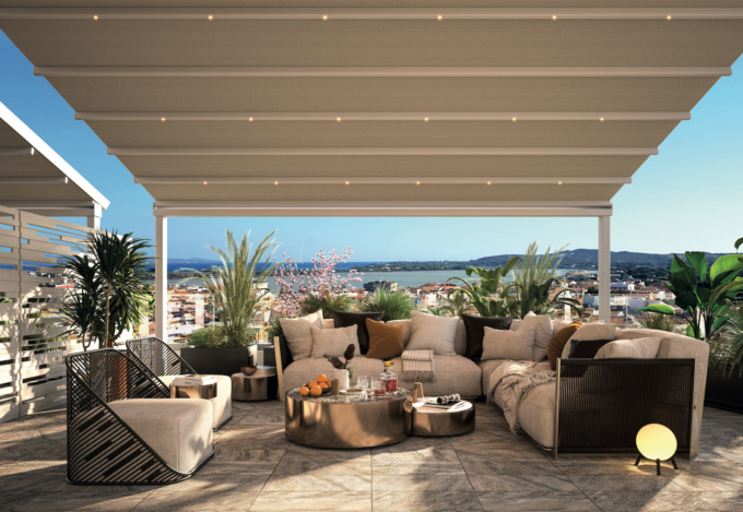 Dalle pergole un’oasi di luce e ombra