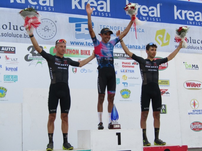 La Marathon Bike della Brianza per la terza volta è colombiana, vince Diego Arias