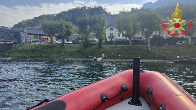 Due persone cadono in acqua nell’Adda, attivati i soccorsi