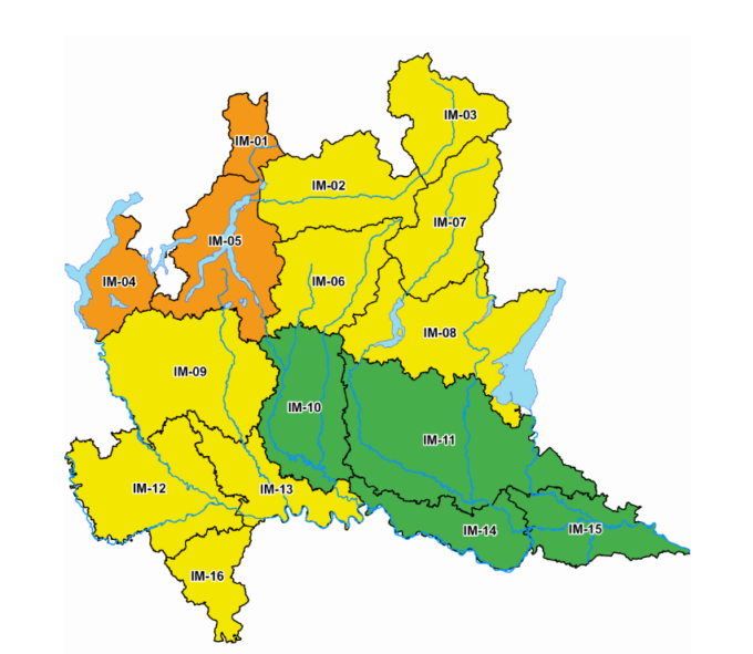 Allerta meteo arancione per rischio forti temporali sul Lecchese