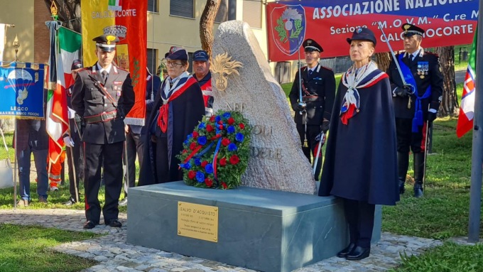 L’Anc re-inaugura il monumento dedicato a Salvo D’Acquisto