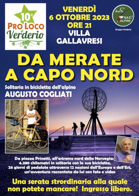 Merate-Capo Nord: l’impresa di Augusto Cogliati