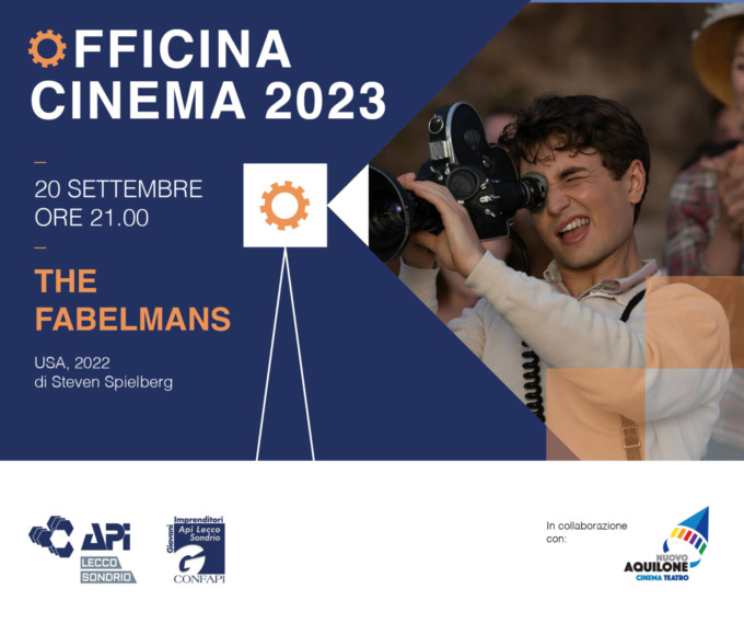 “The Fabelmans” mercoledì apre “Officina Cinema 2023”