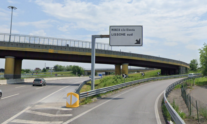 Statale Valassina, rampa chiusa per lavori