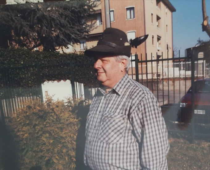 L’alpino Luciano Agnesina è andato avanti