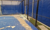 Atto vandalico, devastati i campi da padel