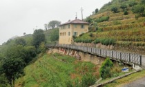 Montevecchia: la via per l'Alta Collina a rischio crollo
