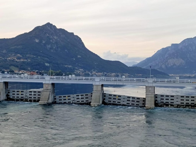 Olginate, attivata la fase di vigilanza rinforzata per rischio diga