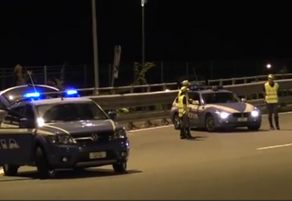 Polizia Stradale: da stanotte controlli straordinari contro l’uso di droga e alcol