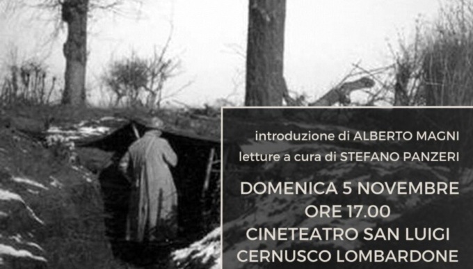 Cernusco Lombardone, uno spettacolo teatrale per commemorare il 4 novembre