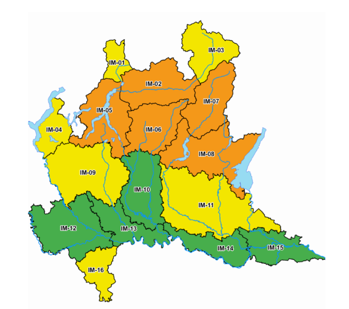 Nuova allerta meteo arancione su Lecco e Bergamo