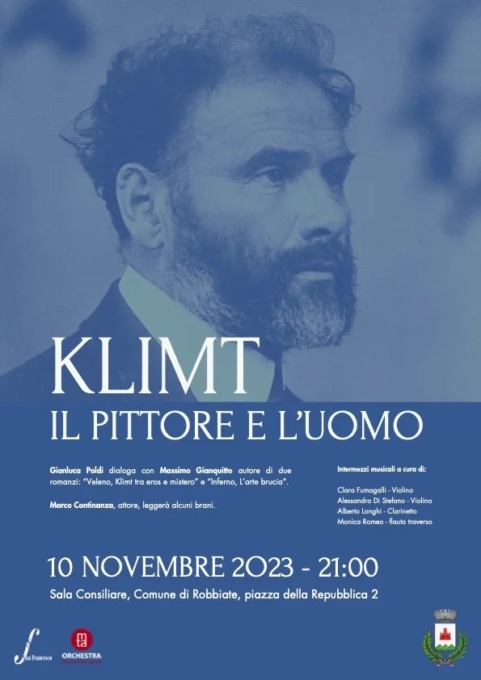 Klimt, il pittore e l’uomo: venerdì incontro con l’autore a Robbiate