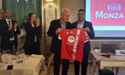 Parata di campioni per la serata dedicata ad Alfredo Magni