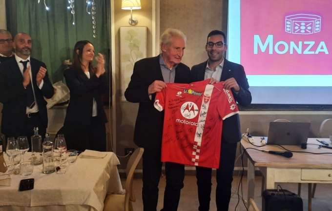 Parata di campioni per la serata dedicata ad Alfredo Magni