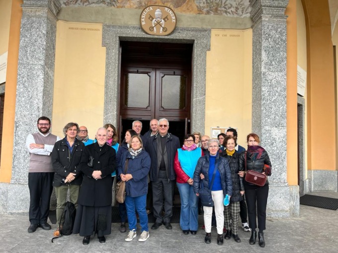Il nuovo vicario episcopale di Lecco in visita al Santuario della Madonna del Bosco