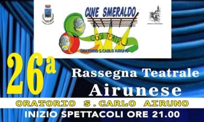 Rassegna teatrale airunese, sabato si chiude con un grande concerto