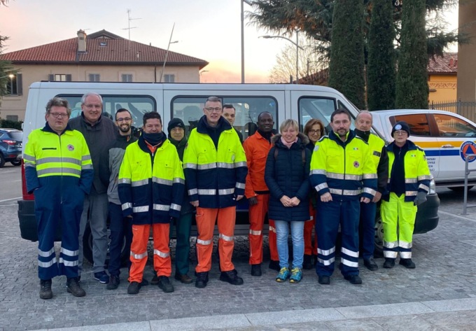 Operazione “Fiumi sicuri”: la Protezione civile impegnata a Monticello