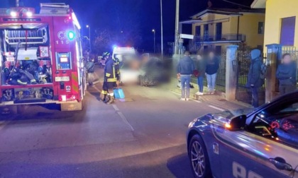 Incidente a Bulciago, soccorso un passeggero bloccato nell'auto