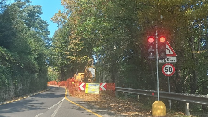 Curva Moratti a Imbersago, torna il doppio senso