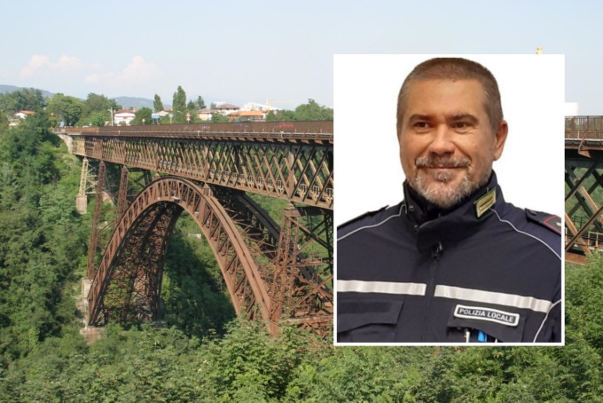 Ponte di Paderno, agente della Polizia locale salva aspirante suicida