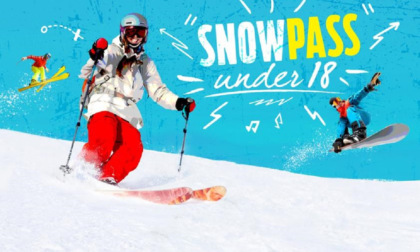 Giornaliero a 5 euro dall'11 al 22 dicembre per i minorenni in Lombardia con Snowpass