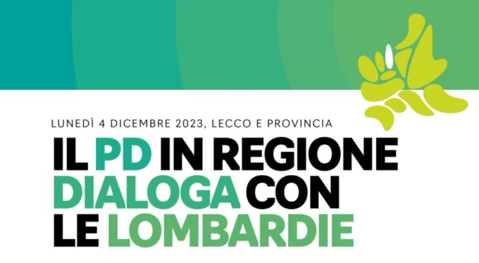 Pd regionale in tour in Lombardia: prima tappa a Lecco