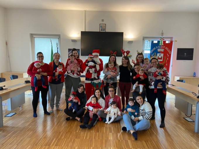 Babbo Natale al Baby Club… ma in realtà è l’assessore!