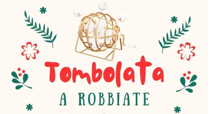 Robbiate, domenica 7 gennaio divertimento per tutti con la tombolata