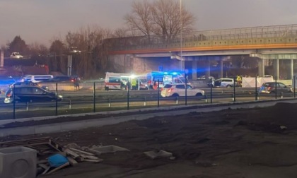 Traffico in tilt vero Milano per un maxi incidente in Statale 36