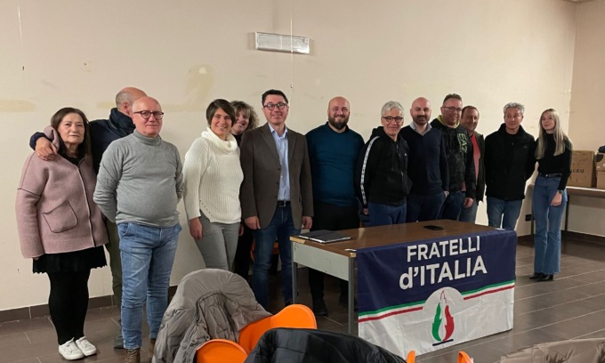 Gabriele Beccalli presidente del Circolo Oggionese di Fratelli d’Italia