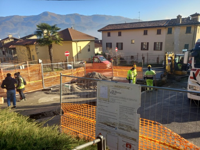 Una nuova rete del gas ad Airuno