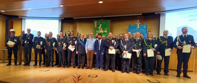 Onorificenze per la Polizia locale: tra i premiati anche il comandante Scognamiglio di Cassago