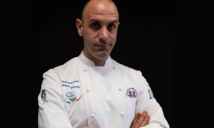 Lo chef Angelo Biscotti alle Olimpiadi della cucina a Stoccarda