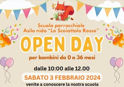 Open-day all’asilo nido parrocchiale di Monticello