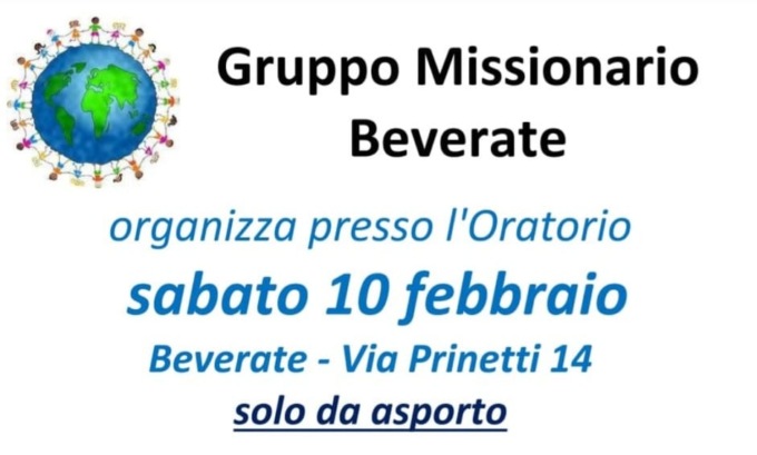 Buon cibo con il Gruppo Missionario di Beverate
