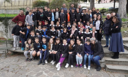 Alla Pietro Scola i ragazzi intervistano i calciatori del Lecco