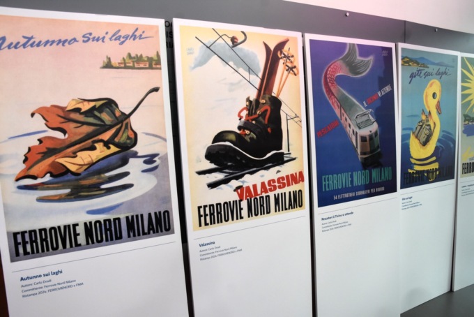 FERROVIENORD e FNM: la riscoperta dei manifesti di Carlo Dradi