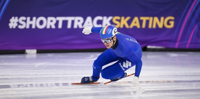 Short track, il caluschese Lorenzo Previtali è vice campione del mondo!