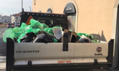 Giornata ecologica a Merate: raccolti 450 kg di rifiuti