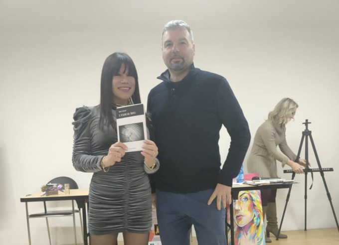 La miss Fiorenza Ravasio testimonial della genitorialità