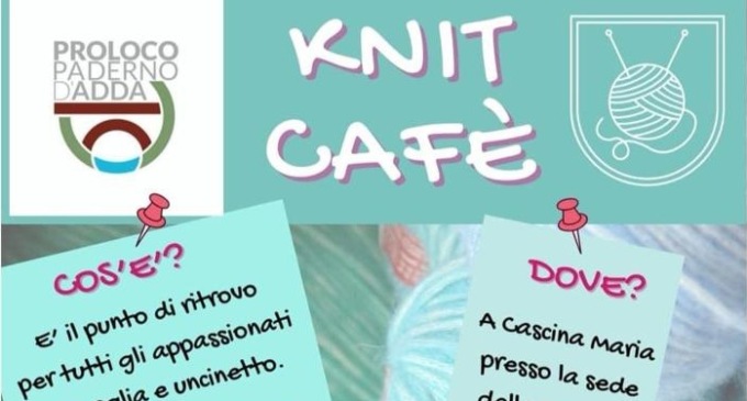 Pro Loco di Paderno d’Adda, al via “Knitcafè”