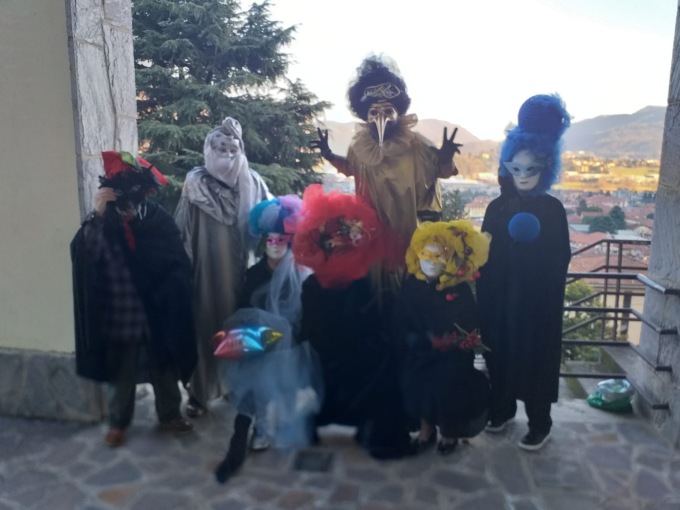 Carnevale al centro anziani di Airuno