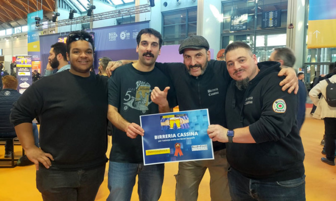 La Birreria Cassina di Merate premiata alla Fiera della birra di Rimini